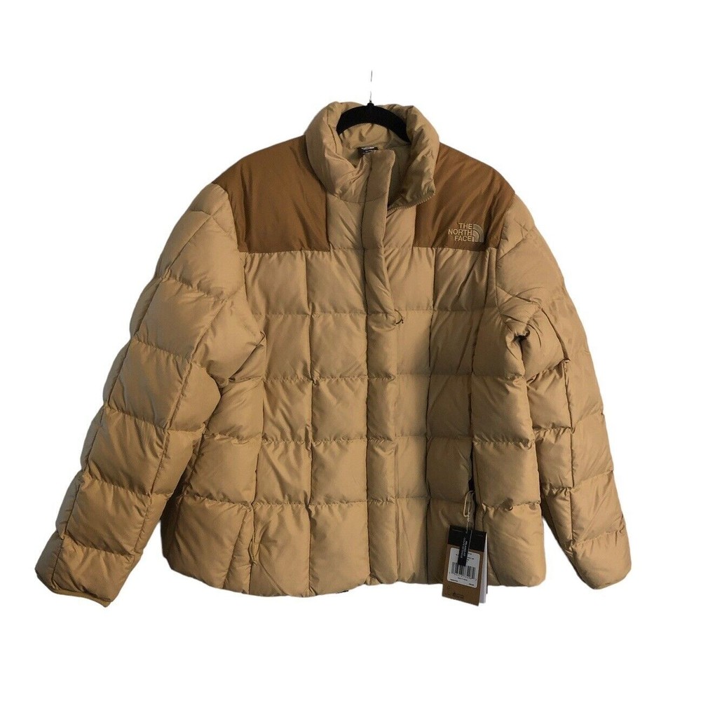 The North Face Men Lhotse Reversible Hooded Insulated Puffer Jacket Khak…